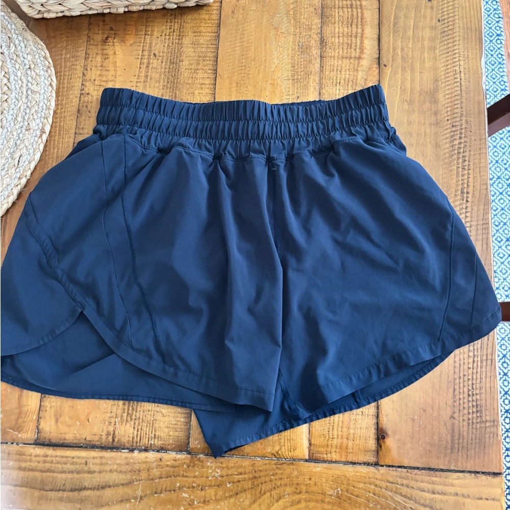 Lululemon Track That Running Shorts - Navy